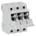 Eaton 30A 3-Pole Fuse Holder, 600V DIN Rail Mount CHCC3DIU