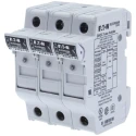 Eaton 30A 3-Pole Fuse Holder, 600V DIN Rail Mount CHCC3DIU