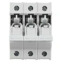 Eaton 30A 3-Pole Fuse Holder, 600V DIN Rail Mount CHCC3DIU