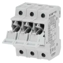Eaton 30A 3-Pole Fuse Holder, 600V DIN Rail Mount CHCC3DIU