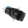Idec Selector Switch DPDT 2 Positions Solder Lug Terminal IP40/IP65 Momentary/Maintained AS6M-2Y2P
