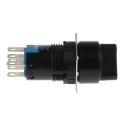 Idec Selector Switch DPDT 2 Positions Solder Lug Terminal IP40/IP65 Momentary/Maintained AS6M-2Y2P