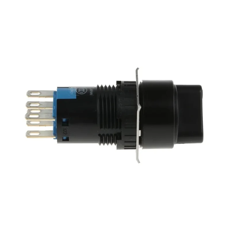 Idec Selector Switch DPDT 2 Positions Solder Lug Terminal IP40/IP65 Momentary/Maintained AS6M-2Y2P