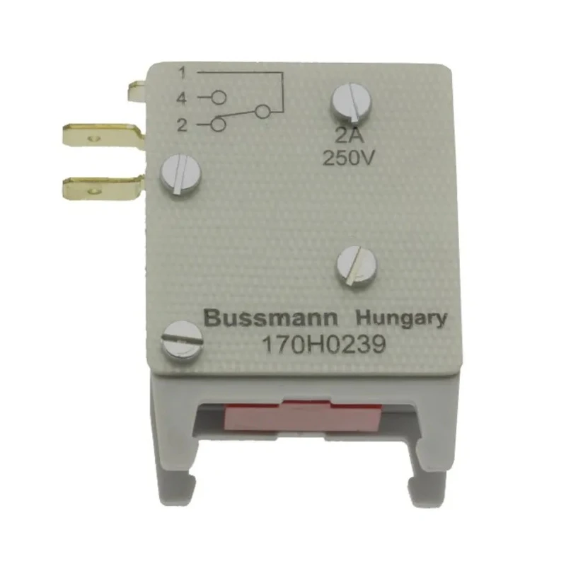Eaton Fuse Holder Accessory Microswitch 170H3030, High Speed, 2 A, AC 250 V