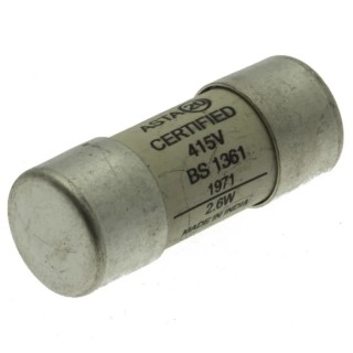 Eaton 20 Amp Ceramic Cartridge Fuse 23 x 57 mm BS 88-3 Standard 415V AC 20KR85