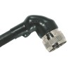 HellermannTyton Heat Shrink Cable Boot 1100 Series Black Fluid Resistant Elastomer with 411-52023 1152-4-GW24-PO-X-BK