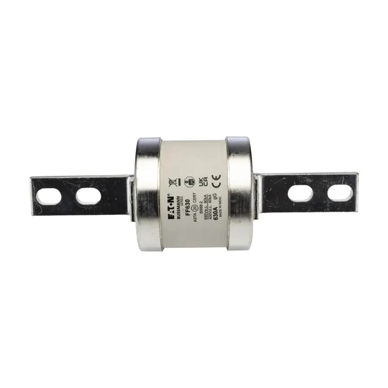 Eaton 630A Bolted Tag Fuse C2 Size, 550 V AC, 400 V DC, 185 mm Fixing Centres FF630