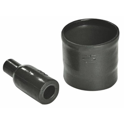 HellermannTyton Heat Shrink Cable Boot 100 Black Fluid Resistant Elastomer Adhesive Backing 401-04026 104-4-GW24-PO-X-BK