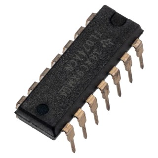 Texas Instruments Operational Amplifier TL074ACN, 4 Channels, 3 MHz Gain Bandwidth, 14-Pin PDIP, 5-15V Supply