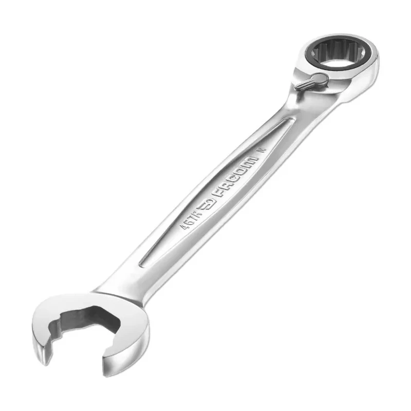 Facom Chrome Vanadium Steel Double Ended Ring Spanner 16 mm Size, 208mm Overall Length 467BR.16