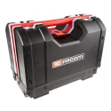 Facom Plastic Tool Box Black Red with 3 Compartments 234 x 426 x 316 mm BP.Z46APB