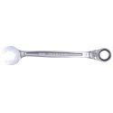 Facom Standard Open End Combined Ratchet Spanner 19 mm, Chrome Vanadium Steel, 247mm Length 467BR.19