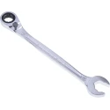 Facom Metric Fast Open End Combined Ratchet Spanner 11 mm, Chrome Vanadium Steel, 165mm Length 467BR.11