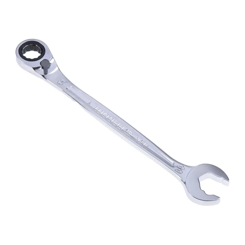 Facom Metric Fast Open End Combined Ratchet Spanner 11 mm, Chrome Vanadium Steel, 165mm Length 467BR.11