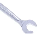 Facom Metric Fast Open End Combined Ratchet 14 mm, Chrome Vanadium Steel, 190mm Overall, Ratchet Type 467BR.14