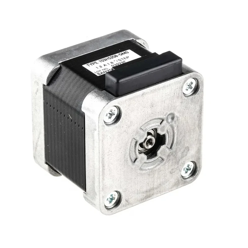 Sanyo Denki Unipolar Stepper Motor 24V, 0.3Nm Holding Torque, 1.8° Step Angle, 42x42 mm Frame, 5 mm Shaft 103H5208-0440