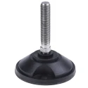 Nu-Tech Engineering Stainless Steel Adjustable Foot M16 Thread, 100 mm Dia. Base, 2000 kg Static Load Capacity, 10° A195/005