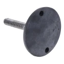 Nu-Tech Engineering Stainless Steel Adjustable Foot M16 Thread, 100 mm Dia. Base, 2000 kg Static Load Capacity, 10° A195/005