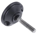 Nu-Tech Engineering Stainless Steel Adjustable Foot M16 Thread, 100 mm Dia. Base, 2000 kg Static Load Capacity, 10° A195/005