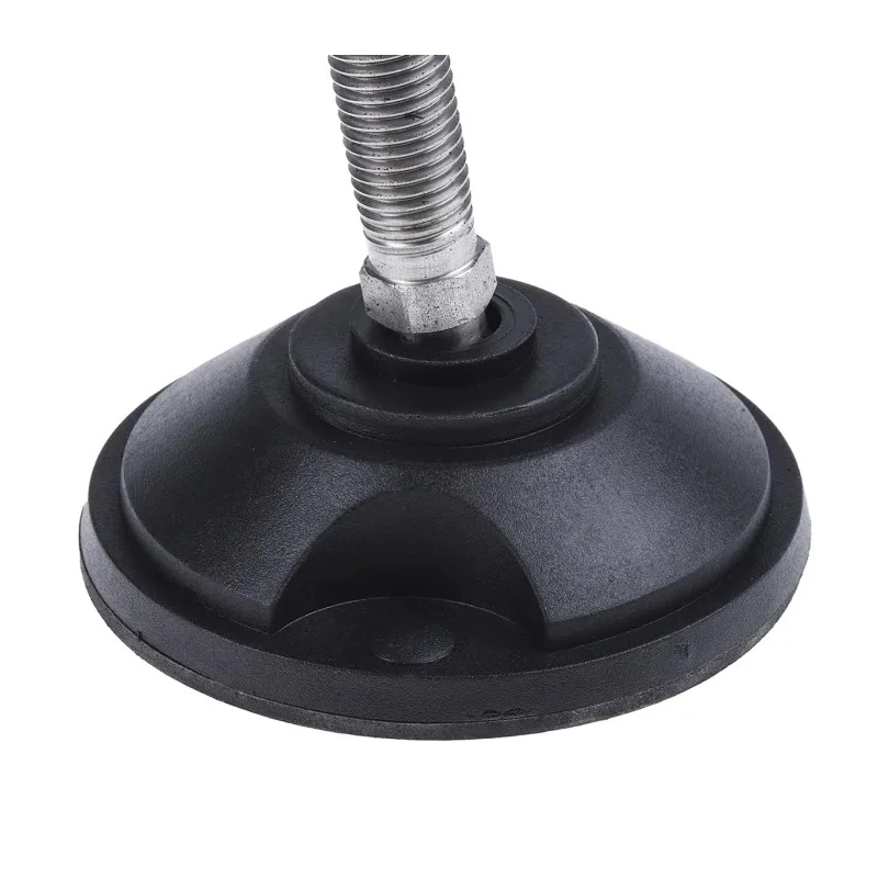 Nu-Tech Engineering Stainless Steel Adjustable Foot M16 Thread, 100 mm Dia. Base, 2000 kg Static Load Capacity, 10° A195/005