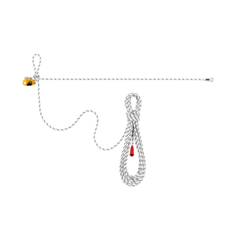 Petzl 5 m Work Positioning Adjustable Work Positioning Lanyard with Locking Carabiner L052AA03