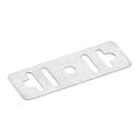 RS PRO Natural Steel Fire Rated Cable Clip 8 mm Max Bundle Diameter Screw Fixing 56 mm Length 20 mm Width 8 mm Depth 182-3854