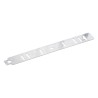 RS PRO Natural Stainless Steel Cable Clip 35 mm Max. Bundle, Screw Fixing, 165 mm Length, 20 mm Width, 35 mm Depth 182-3856