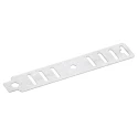RS PRO Natural Steel Cable Clip, 20 mm Maximum Bundle Diameter, Screw Fixing, Length 110.5 mm, Width 20 mm, Depth 182-3855
