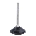 Nu-Tech Engineering Stainless Steel Adjustable Foot M16 Thread Size 100 mm Base Diameter 2000 kg Static Load A195/002
