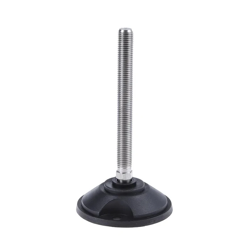 Nu-Tech Engineering Stainless Steel Adjustable Foot M16 Thread Size 100 mm Base Diameter 2000 kg Static Load A195/002