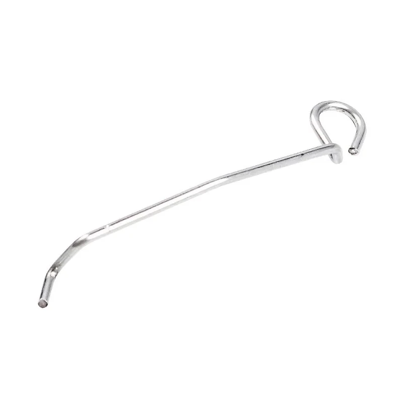 RS PRO Natural Steel Cable Clip Screw Fixing 50 mm Length 12 mm Width 8 mm Depth 182-3864