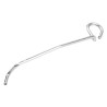RS PRO Natural Steel Cable Clip Screw Fixing 50 mm Length 12 mm Width 8 mm Depth 182-3864