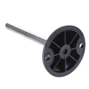 Nu-Tech Engineering Stainless Steel Adjustable Foot M16 Thread Size 100 mm Base Diameter 2000 kg Static Load A195/002
