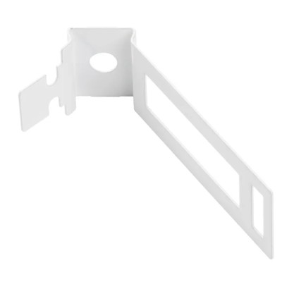 RS PRO Galvanised Steel White Conduit Clip Fitting Model 182-3862, Compliant with 18th Edition Wiring Regulations