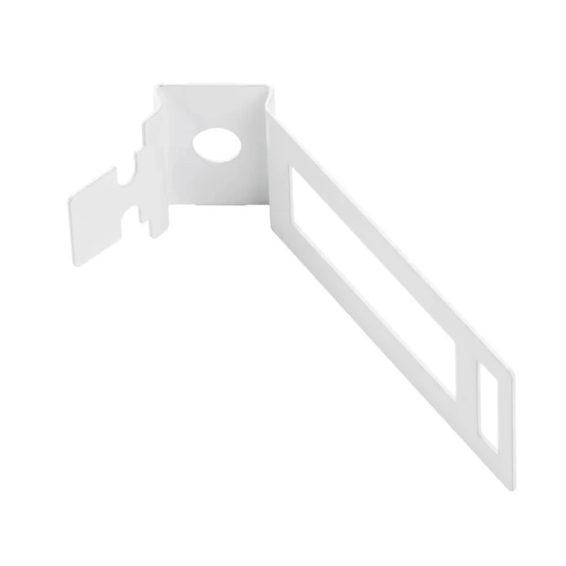 RS PRO Galvanised Steel White Conduit Clip Fitting Model 182-3862, Compliant with 18th Edition Wiring Regulations