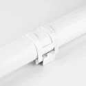 RS PRO Galvanised Steel White Conduit Clip Fitting Model 182-3862, Compliant with 18th Edition Wiring Regulations