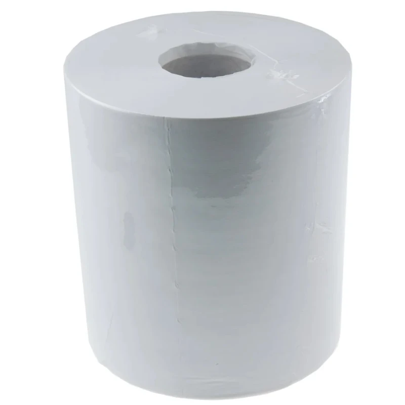 RS PRO Cleanroom Wipes Perforated Roll 450 Sheets White Non-Conductive for Class 100 Cleanrooms 829-5127