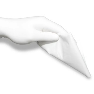 RS PRO Cleanroom Wipes White Dry Double-Knit Polyester 140 gsm 0.48 mm Thickness 829-5149