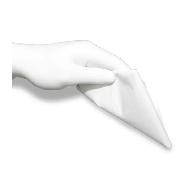 RS PRO Cleanroom Wipes White Dry Double-Knit Polyester 140 gsm 0.48 mm Thickness 829-5149