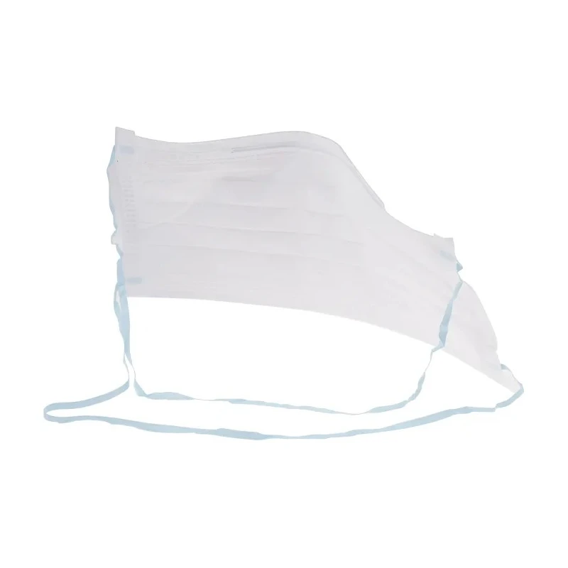 RS PRO Disposable Face Mask 100 per Package White Cleanroom Polypropylene 829-5269