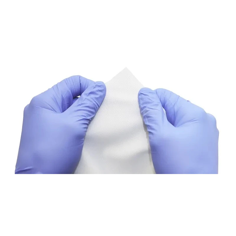 RS PRO Cleanroom Wipes, Polyester and Cellulose Blend, 228.6 x 228.6 mm, Pack of 100, Model 829-5136