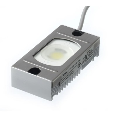 Idec LED Cabinet Light LF1D-C2F-2W-330, 24V DC, 4.6W, 5700K, 100mm Length, Die Cast Aluminium Housing