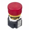 Idec XA Series Twist Release Illuminated Emergency Stop Push Button, Panel Mount, 16mm Cutout, 1 NO/3 NC, IP65