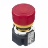 Idec Twist Release Illuminated Emergency Stop Push Button Panel Mount 16mm Cutout 2 NC IP65 XA1E-LV302Q4R