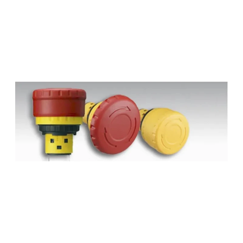 Idec XA Series Twist Release Emergency Stop Push Button Panel Mount 16 mm Cutout IP65 XA1E-BV413R