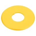 Idec Legend Plate Push Button Label 16mm E-stop Yellow Blank Nameplate HAAV-0