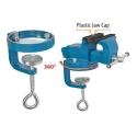 RS PRO Bench Vice with Jaw Width 75 mm, Jaw Opening 45 mm, Jaw Depth 37.5 mm, Bolt Mount, Weight 1.8 kg 829-6158