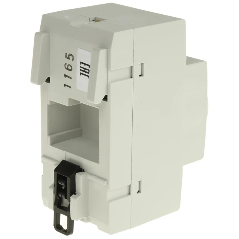 ABB 16A Grey 1 Gang Plug Socket Indoor Type L Italian DIN Rail Mount 2CSM110000R0701 M1173
