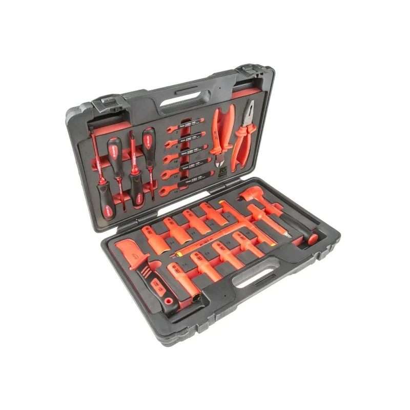 RS PRO 23 Piece Engineer Tool Kit with Case VDE 1000V Approved 829-6549