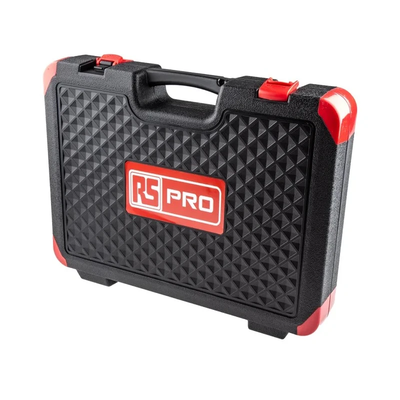 RS PRO 78 Piece Mechanical Tool Kit with High-Grade Chrome Vanadium Steel Tools and Carry Case 829-6568